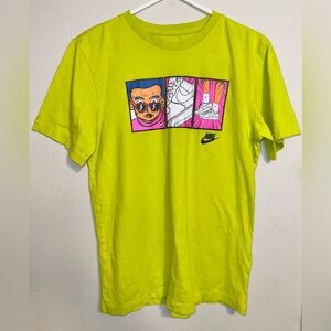 Nike Green Graphic Short Sleeve Tee